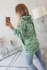 Sweatshirt mit mintfarbenem Schriftzug
