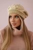 Women's cap Sofia K369 beige