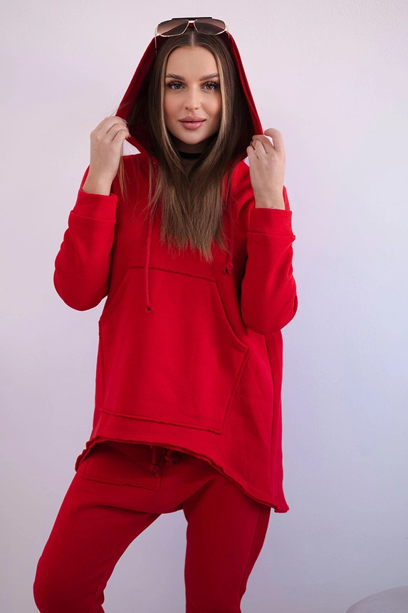 Set with pants Baggy red
