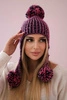 Women's long eared cap Emma K343 pink