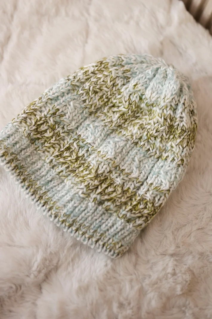 Čapica s fleece Melisa K241 mäta+oliva