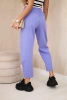 Trousers with pockets Summer Punto violet
