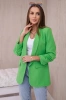 Elegant jacket with lapels light green