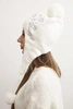 Women's long eared cap Emma K343 jeans
