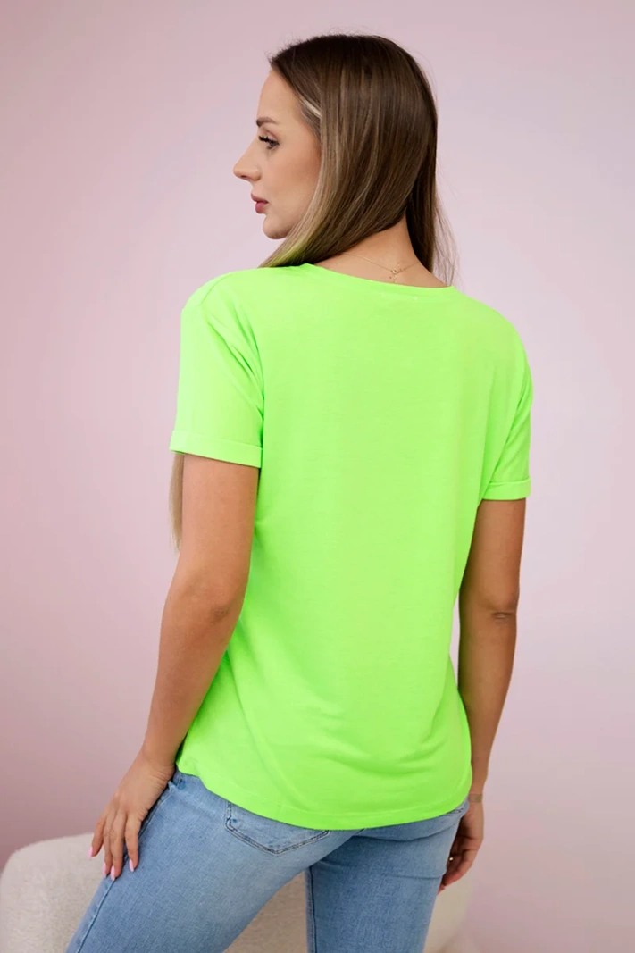 Free Flight grüne Neonbluse