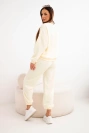Damen Set Butter mit Herz-Ausschnitt gelb