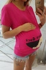 Maternity blouse Guck fuchsia