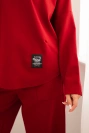 Komplet Punto Milano Winter bluza + spodnie bordový
