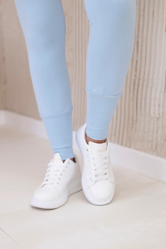 Set mit breiten Rippen blau