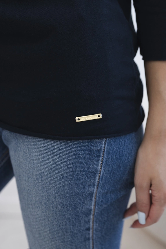 Blouse Casual navy blue