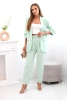 Elegant set of jackets and trousers mint 
