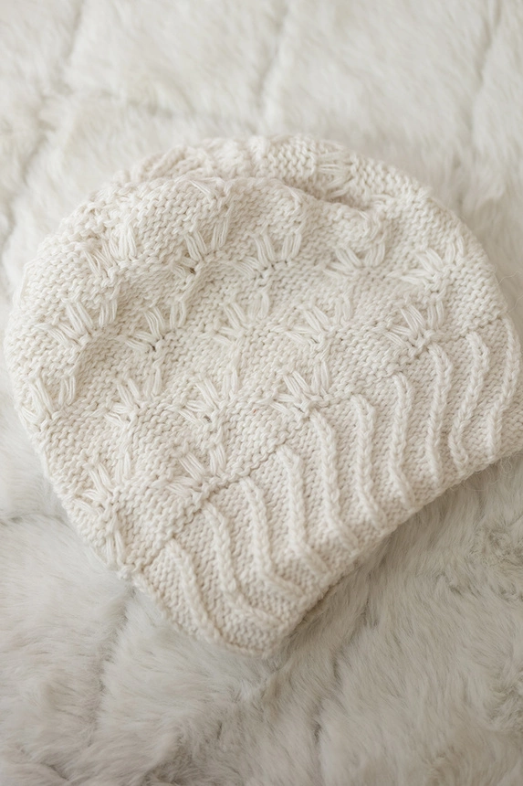 Dámská čepice Dagmara K332 ecru