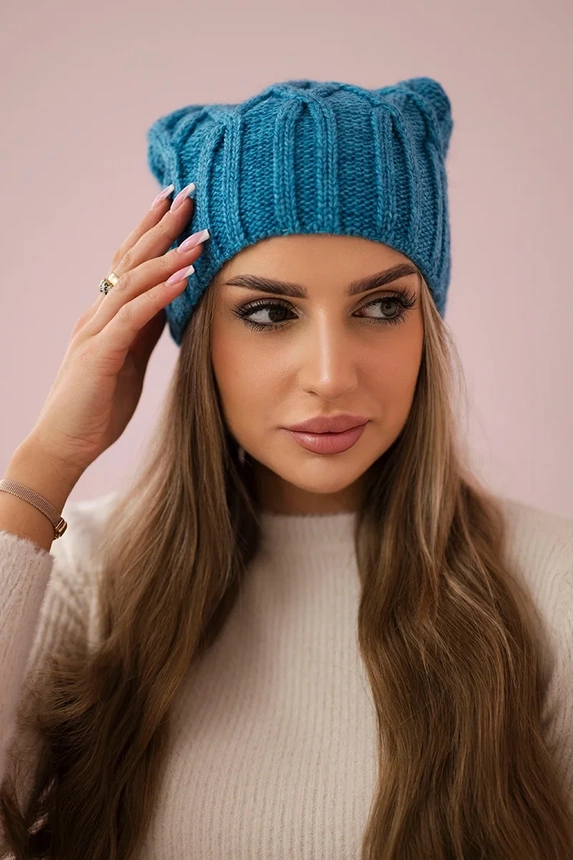 Milano vilnonė kepurė K203 turquoise