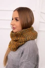 KN16 Senfgelber Snood für Frauen