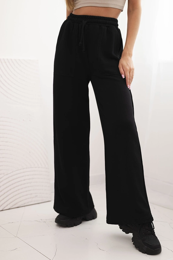 Damen Baumwoll Cargo-Hosen mit Taschen und Kette beige