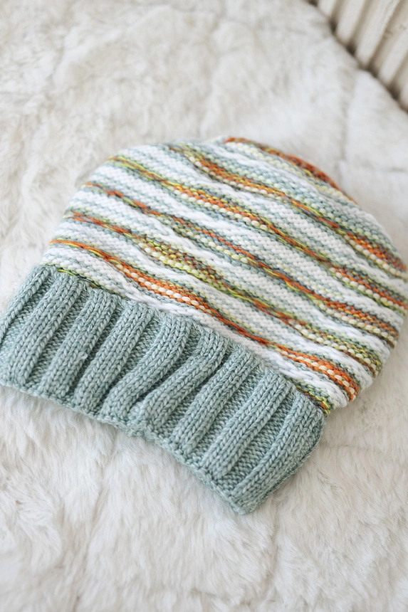 Women's cap Feba K330 dark mint