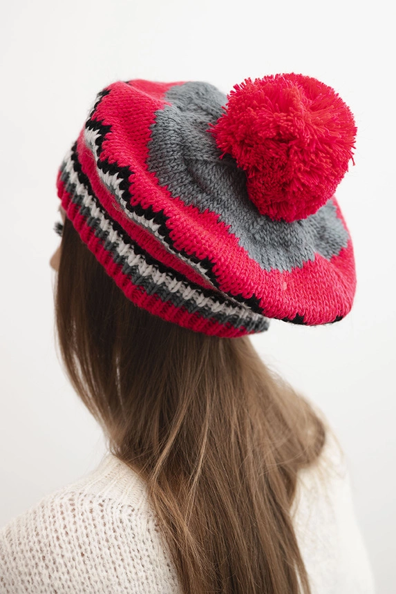 Women's long eared cap Emma K343 jeans