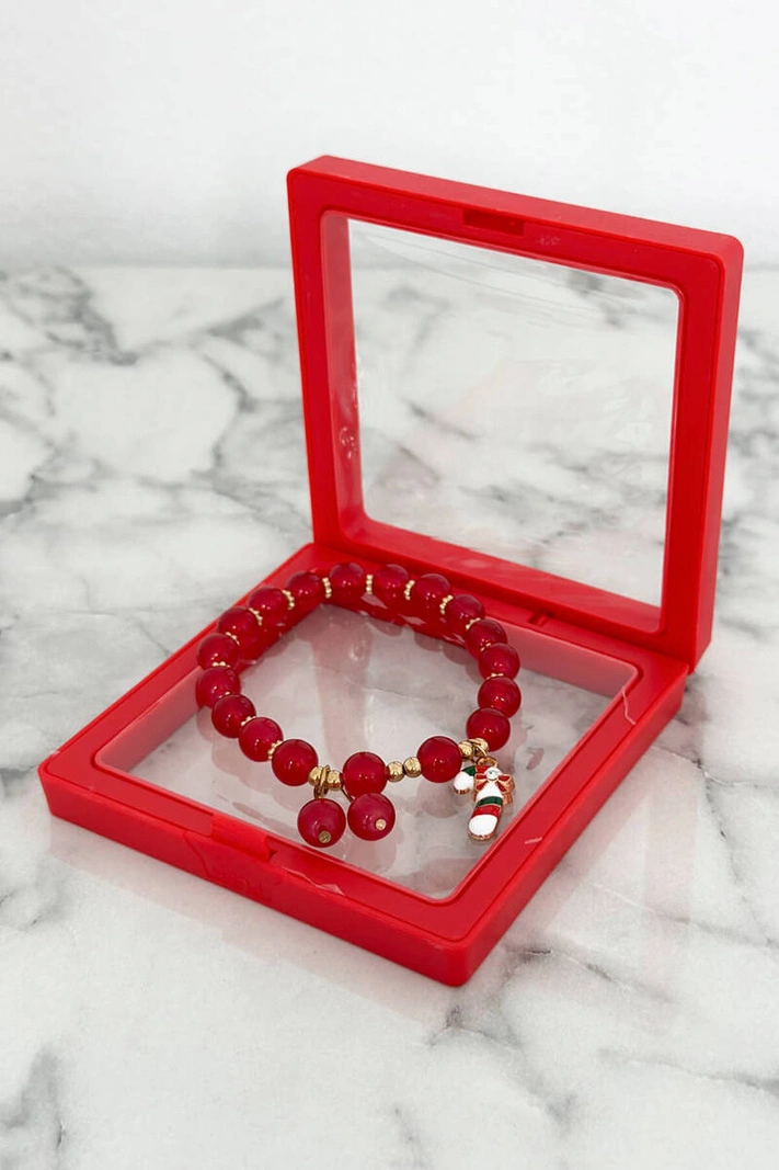 Christmas Bracelet SL435-202 Christmas cane