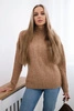 Sweater with turtleneck Camel