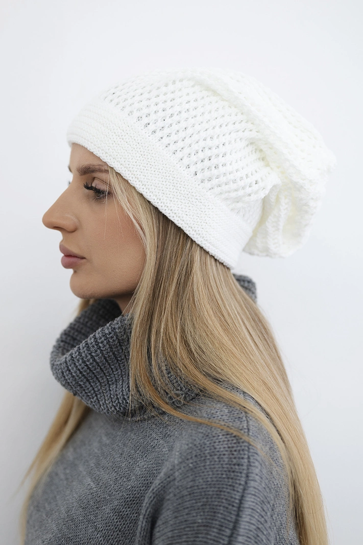 Women's cap Neli K392 white