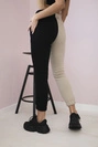 Women's sweatpants with QUEEN inscription black