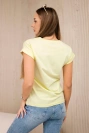 Limitierte Auflage Bluse hellgelb