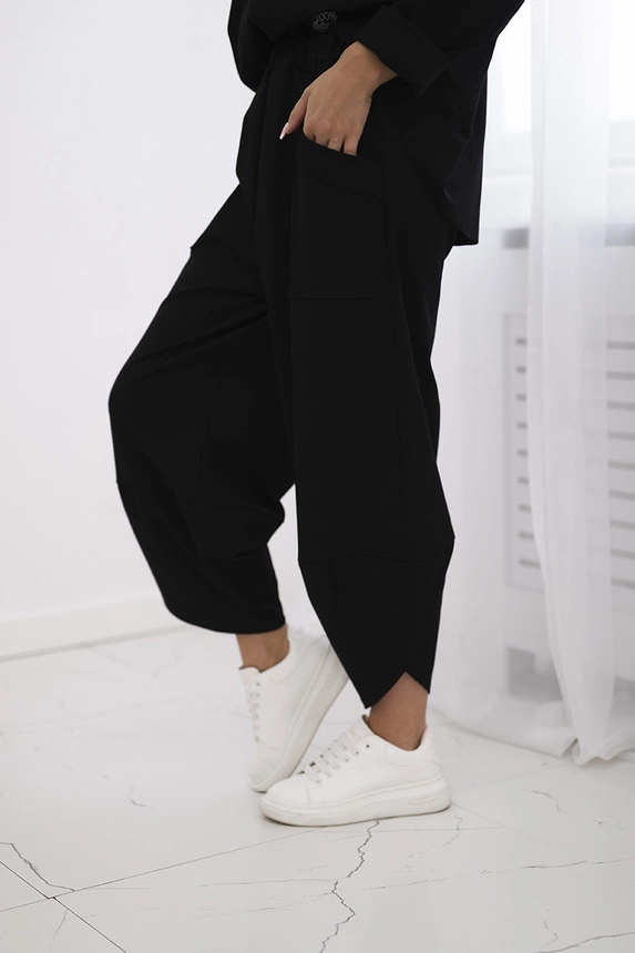 Set Punto Milano Winter Sweatshirt + Hose schwarz