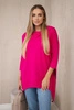 Fahrraddruck Sweatshirt fuchsia