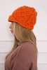 Cap with fleece Roma Bis K235 orange