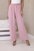 Wide-leg trousers powder pink