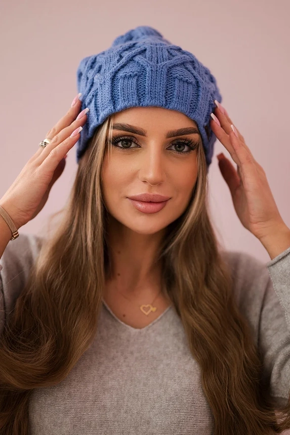 Sonia K201 Denim-Fleece-Mütze