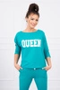 Set with Queen print green