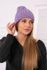 Women's cap Rebeka K345 purple