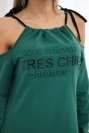 Grünes Kleid Tres Chic