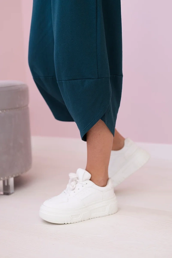 Cotton sweatshirt pants set nautical