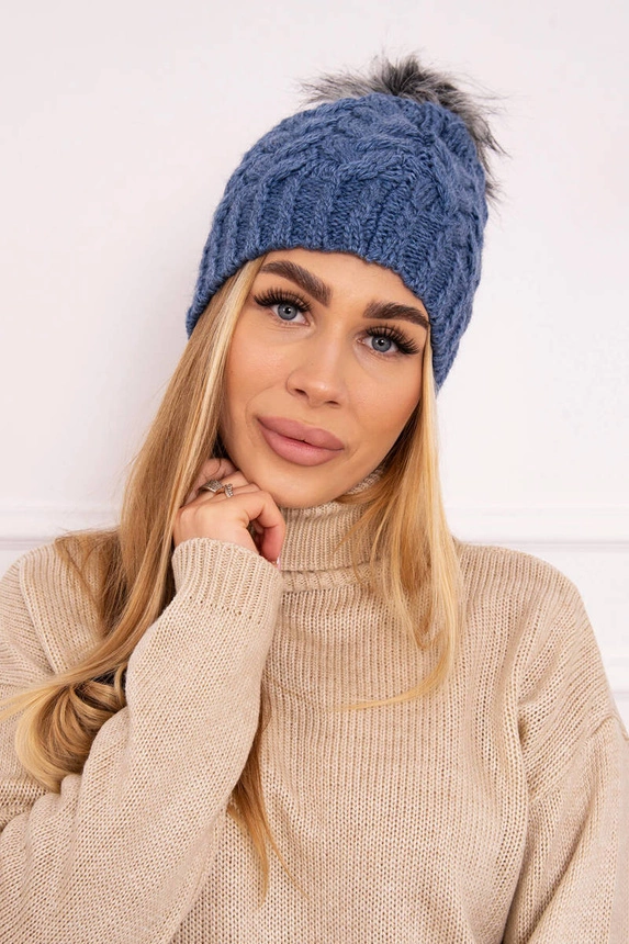 Cap with fleece Daria K217 jeans
