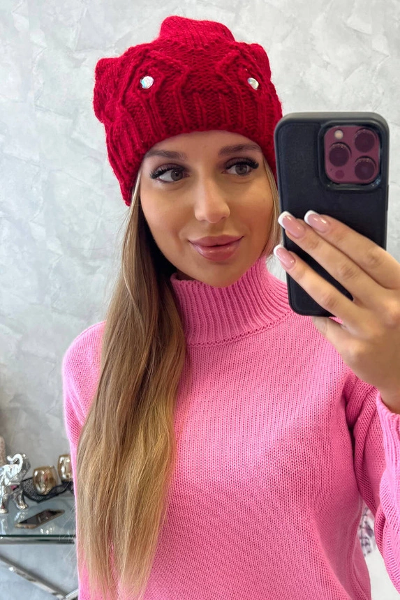 Ramona Damenmütze K383 rot