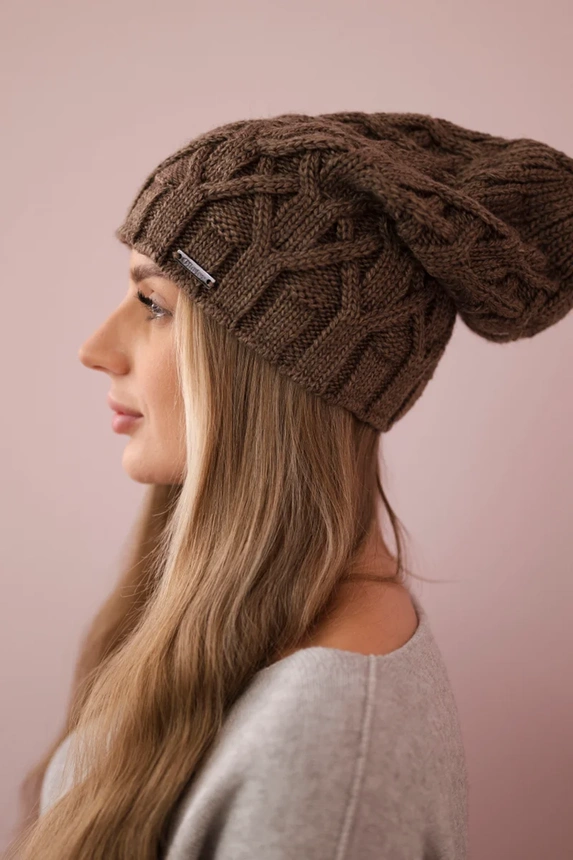 Sonia Fleece-Mütze K201 braun