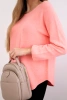 Crew neck sweater apricot