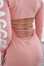 Dress Ragged apricot