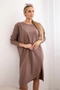 Khakifarbenes Kleid mocca