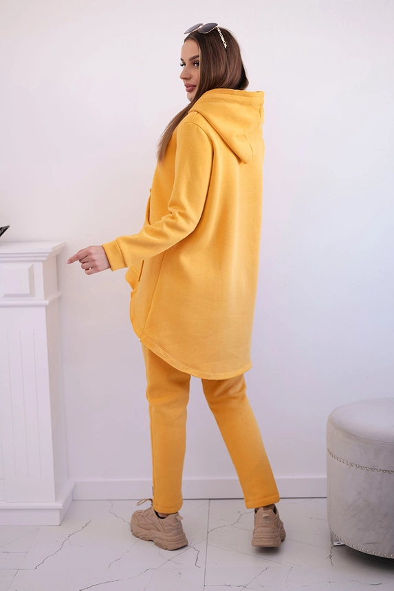 Set with pants Baggy mustard