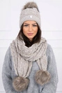 Dámská souprava K122 light beige melange