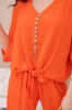 Set of blouses with pants orange