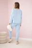 Set 2-piece sweatshirt + pants blue