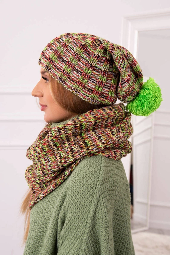 Dámská fleecová souprava 4 Seasons K263 neon green