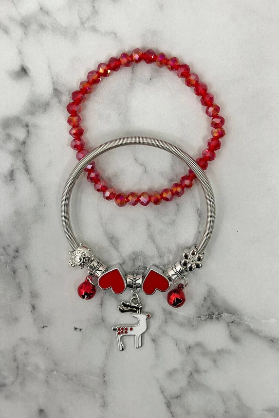 Christmas Bracelet SL433-77 Reindeer