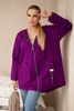 Punto Milano Winter Hoodie dark purple