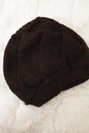 Women's cap Klarysa K393 brown