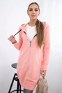 Kapuzensweatshirt lachsfarben